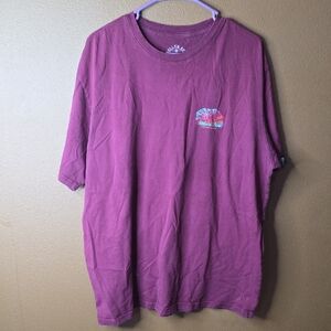 Superdry Essential Crew Neck Tee in Rich Plum